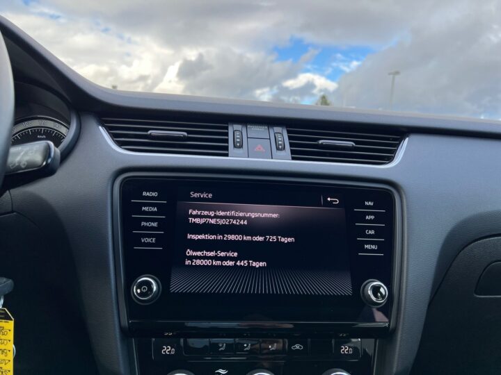 Abbildung Fahrzeugdetailansicht Skoda Octavia - Nr. 25