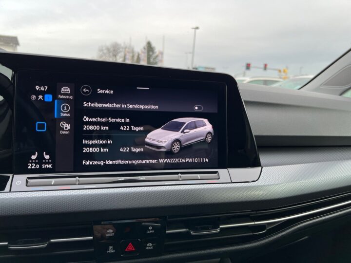 Abbildung Fahrzeugdetailansicht Volkswagen Golf - Nr. 26