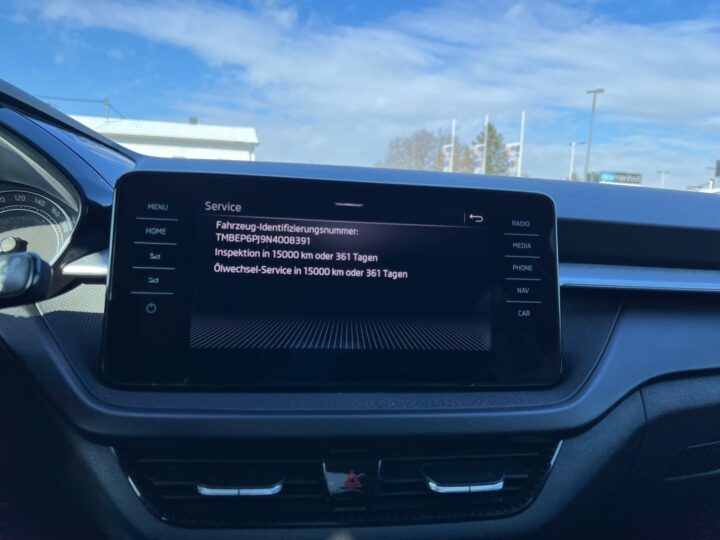 Abbildung Fahrzeugdetailansicht Skoda Fabia - Nr. 27